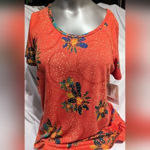 NWT Lularoe Size Small Floral Top
